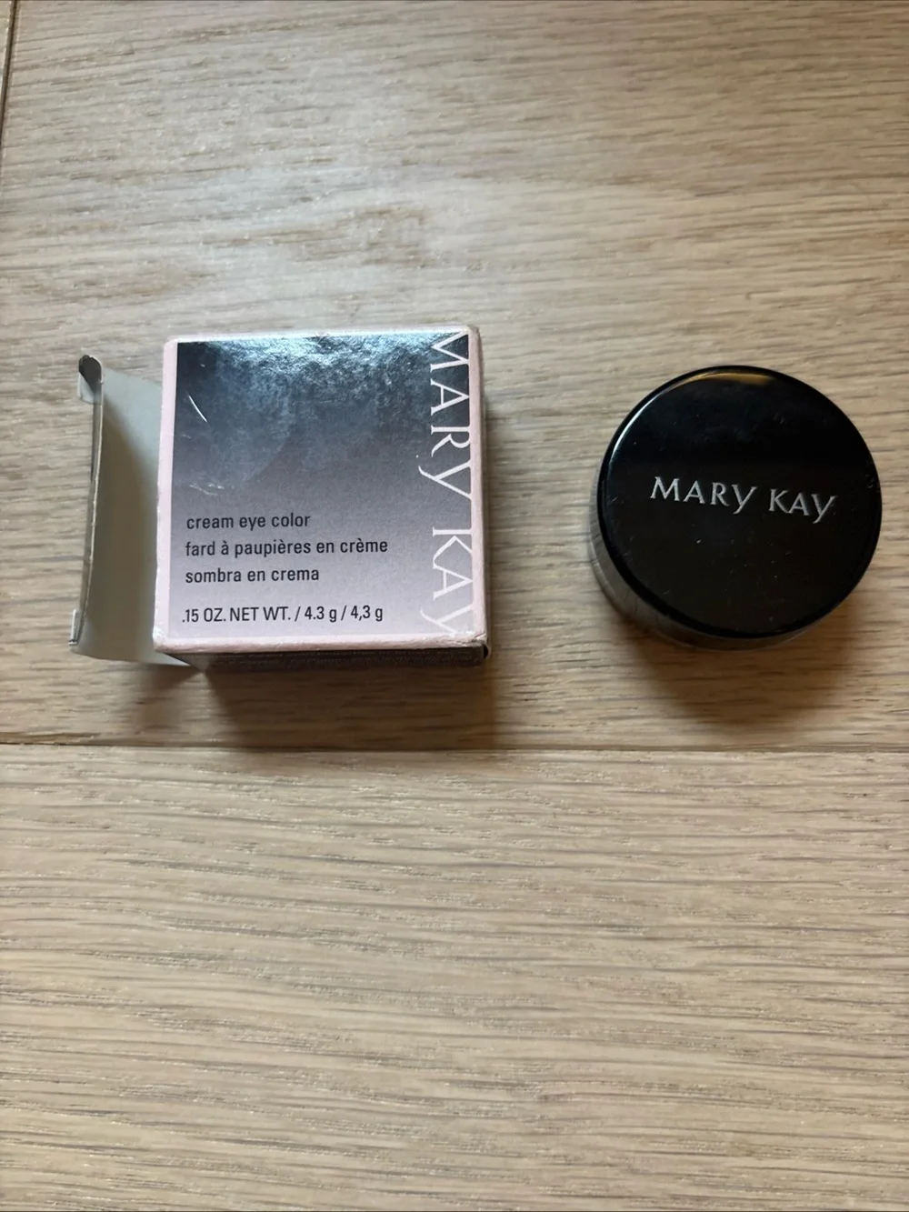 Mary Kay Cream Eye Color Metallic Taupe 025869 New in Box Vintage